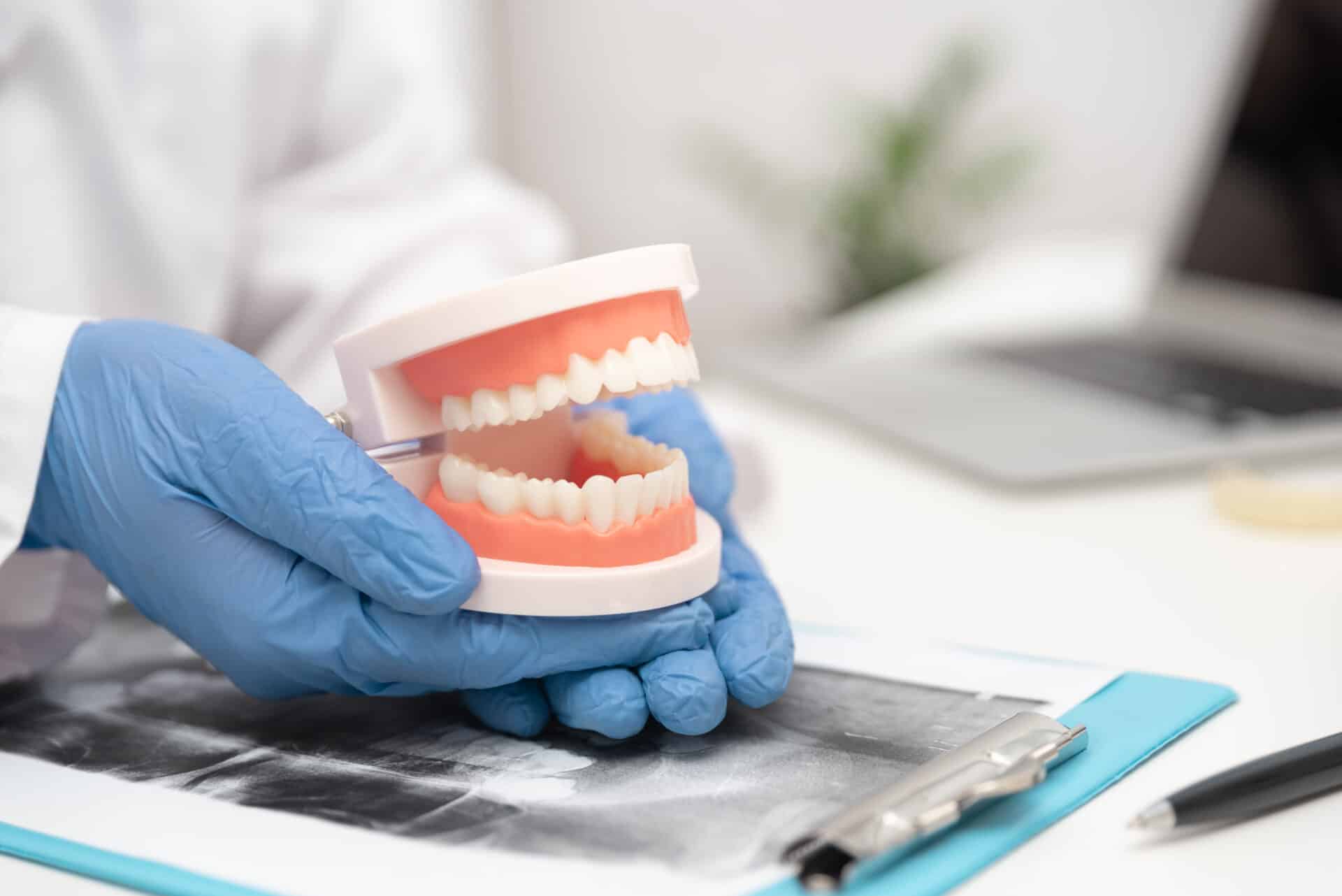 Dentist consultation how to care for healthy teeth